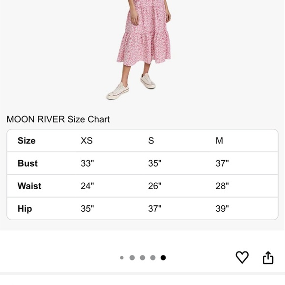 Moon River Pink Floral Dress - Picture 8 of 8